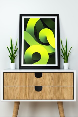   MDF Çerçevesiz Poster Dijital Baskı (300 DPI)