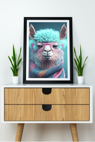   MDF Çerçevesiz Poster Dijital Baskı (300 DPI)